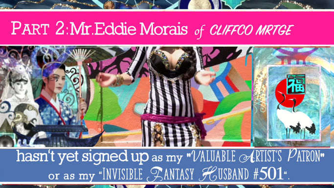 2“Zebra Story of Crosswalk for Mr.Eddie Morais of Cliffco Mrtge, (my Fantasy Husband #501)” short film directing by Keolani Aalai